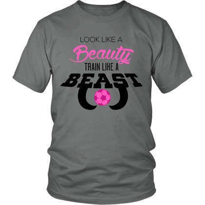 FunkyShirty Look Like a Beauty Train Like a Beast (Men)  Creative Design - FunkyShirty