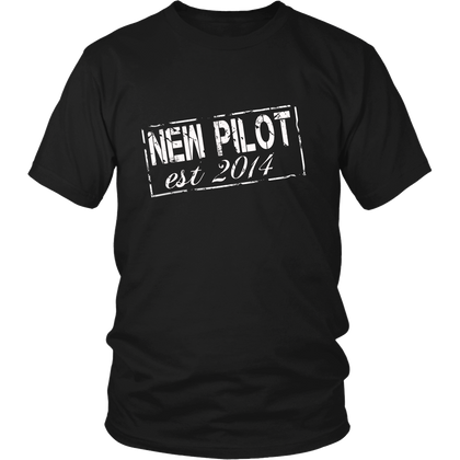 FunkyShirty New Pilot est.2014 (Men)  Creative Design - FunkyShirty