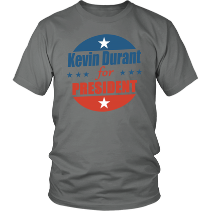 FunkyShirty Kevin Durant for President (Men)  Creative Design - FunkyShirty