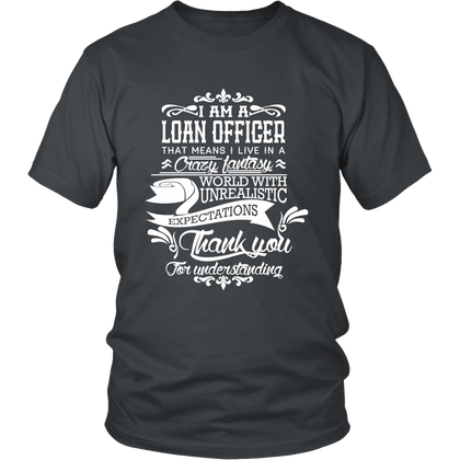 FunkyShirty Loan Officer (Men)  Creative Design - FunkyShirty