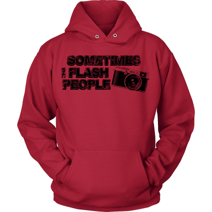 FunkyShirty Sometimes I Flash People (Women)  Creative Design - FunkyShirty