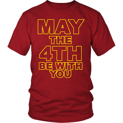 FunkyShirty May the 4th be with you (Men)  Creative Design - FunkyShirty