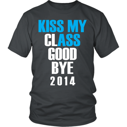 FunkyShirty Kiss my Class Goodbye 2014 (Men)  Creative Design - FunkyShirty