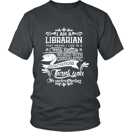 FunkyShirty LIbrarian (Men)  Creative Design - FunkyShirty