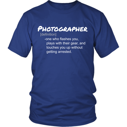 FunkyShirty Photographer (Men)  Creative Design - FunkyShirty