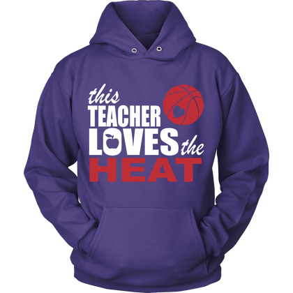 FunkyShirty This Teacher Loves the Heat (Women)  Creative Design - FunkyShirty