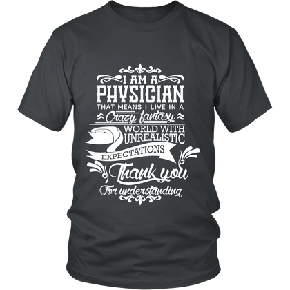 FunkyShirty Physician (Men)  Creative Design - FunkyShirty