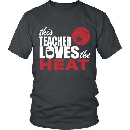 FunkyShirty This Teacher Loves the Heat (Men)  Creative Design - FunkyShirty