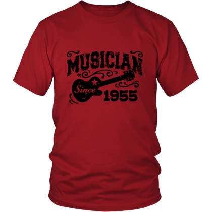 FunkyShirty Musician Since 1955 (MEN)  Creative Design - FunkyShirty