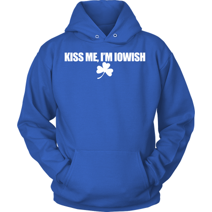 FunkyShirty Kiss me, I'm Iowish ( Women)  Creative Design - FunkyShirty