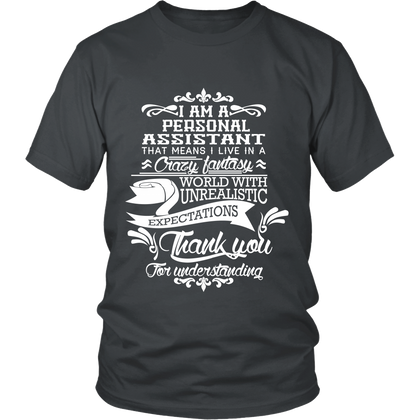 FunkyShirty Personal Assistant (Men)  Creative Design - FunkyShirty